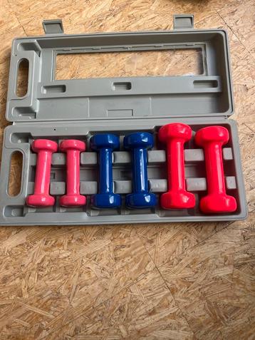 Decathlon 6kg Gewicht Set Plastic Case - Nieuw beschikbaar voor biedingen
