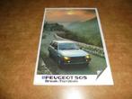 brochure Peugeot 505 Break/Familiale  1983, Boeken, Auto's | Folders en Tijdschriften, Overige merken, Ophalen of Verzenden, Zo goed als nieuw