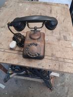 Zeer oude telefoon koper kleur, Telecommunicatie, Ophalen, Niet werkend