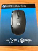 HP X500 bekabelde muis, Rechtshandig, Muis, Nieuw, Ophalen of Verzenden