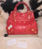 BALENCIAGA GIANT BRIEF Tas - Rood-  AUTHENTIC., Sieraden, Tassen en Uiterlijk, Tassen | Damestassen, Ophalen of Verzenden, Gebruikt