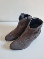 Hobb's Suede Western enkellaarsjes 41, Hobb's, Bruin, Lage of Enkellaarzen, Ophalen of Verzenden