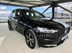 Volvo XC60 T6 AWD R-Design | 340PK | HUD | Pano roof | 19", Automaat, Leder en Stof, Zwart, XC60