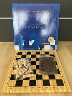 Luxe houten schaakbord inRound, Nieuw, Reisspel, InRound, Een of twee spelers