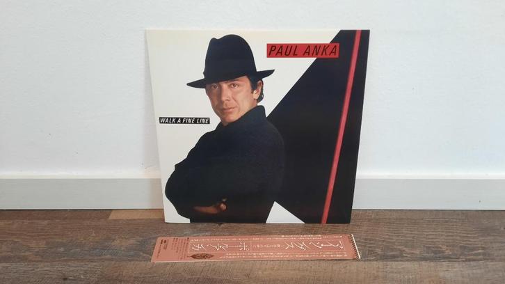Paul Anka - Walk a Fine Line LP / Vinyl Plaat, Japan, Cd's en Dvd's, Vinyl | Pop, Gebruikt, 1960 tot 1980, 12 inch, Ophalen of Verzenden