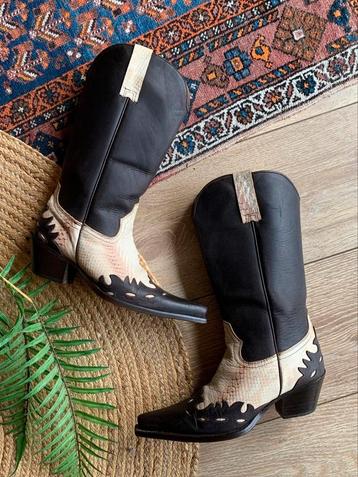 Low West cowboylaarzen 39 western boots bohemian laarzen beschikbaar voor biedingen