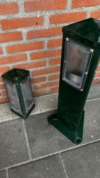 Barcelona lage lamp oprit/tuinpad met muur lamp zelfse stijl, Ophalen of Verzenden, Netvoeding, Minder dan 50 watt, Wandlamp