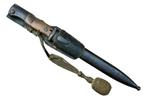 K98 bajonet 44cvl zeldzaam met houten geklonken greep, Verzamelen, Militaria | Tweede Wereldoorlog, Verzenden, Landmacht, Duitsland