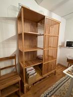 Ikea Nordkisa bamboe kast, Zo goed als nieuw, Minder dan 100 cm, 25 tot 50 cm, 50 tot 100 cm