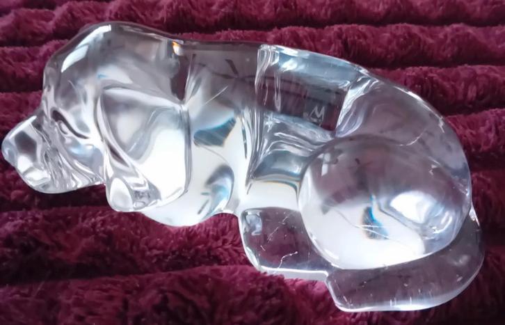 Glazen Hondenbeeldje - Decoratief, Antiek en Kunst, Antiek | Woonaccessoires, Ophalen of Verzenden