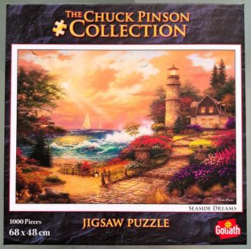 Nieuw: Goliath puzzel 1000 stukjes Chuck Pinson nr: 919887 beschikbaar voor biedingen