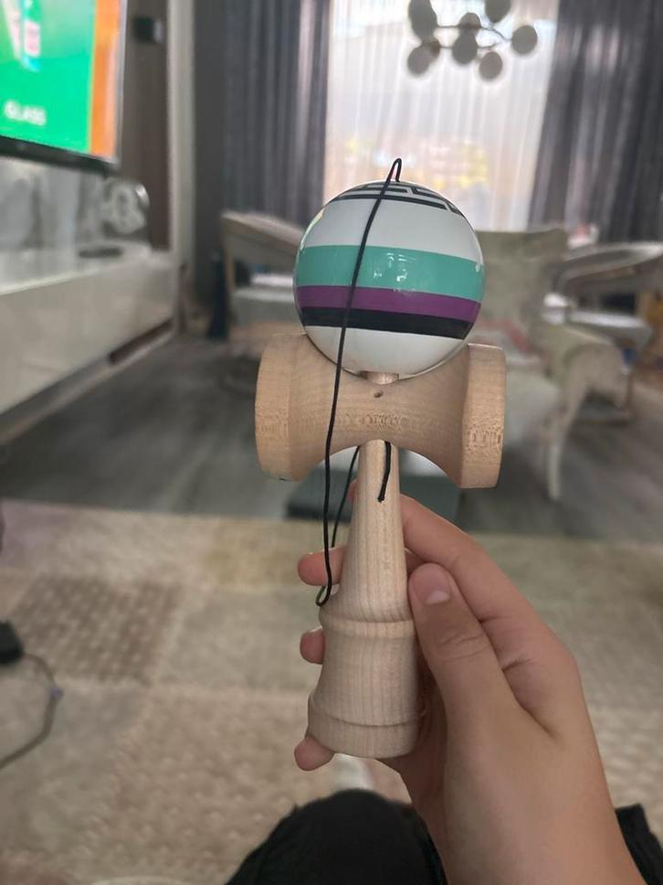 Kendama - Traditioneel Japans Speelgoed, Kinderen en Baby's, Speelgoed | Buiten | Actiespeelgoed, Zo goed als nieuw, Ophalen of Verzenden
