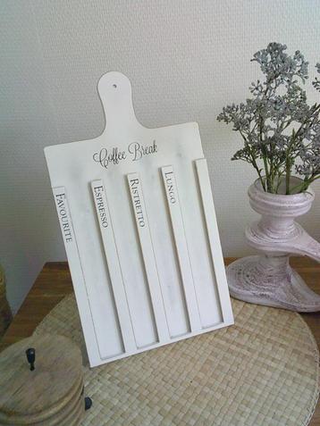 Riviera Maison Capsule Coffee Organizer standaard hout beschikbaar voor biedingen