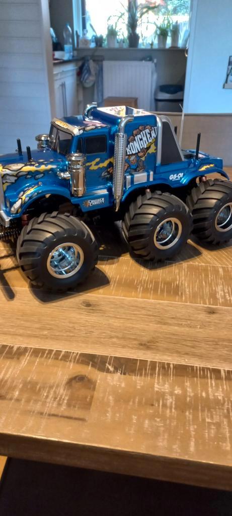 Tamiya konghead 6×6, Hobby en Vrije tijd, Modelbouw | Radiografisch | Auto's, Zo goed als nieuw, Auto offroad, Elektro, Ophalen of Verzenden