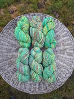 Prachtige strengen hand gesponnen wol, 1118 meter, Ophalen of Verzenden, Nieuw, Breien of Haken, Wol of Garen