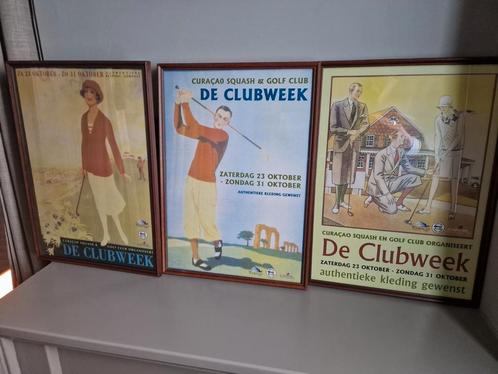 klassiek golf schilderij schilderijen, Antiek en Kunst, Kunst | Schilderijen | Klassiek, Ophalen of Verzenden