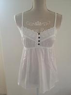 Mooie dames top wit Maat M, Maat 38/40 (M), Wit, Ophalen of Verzenden, Zo goed als nieuw