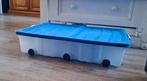 2 grote kratten voor onder het bed, Doe-het-zelf en Verbouw, Kratten en Dozen, Ophalen, 40 tot 60 cm, Minder dan 35 cm, Zo goed als nieuw