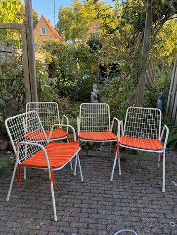 4X Emu Rio stoelen, tuinstoelen, Italiaans, vintage, ‘ 60/70 beschikbaar voor biedingen