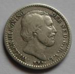 Nederland 10 cent 1889.(10), Postzegels en Munten, Munten | Nederland, Zilver, 10 cent, Koning Willem III, Losse munt