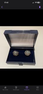 Manchetknopen Korps Nationale Reserve, Verzamelen, Militaria | Algemeen, Verzenden, Landmacht, Nederland, Embleem of Badge