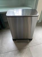 Afvalcontainer, 2 delig met pedaal, Ophalen, Gebruikt, Met pedaal, 40 liter of meer
