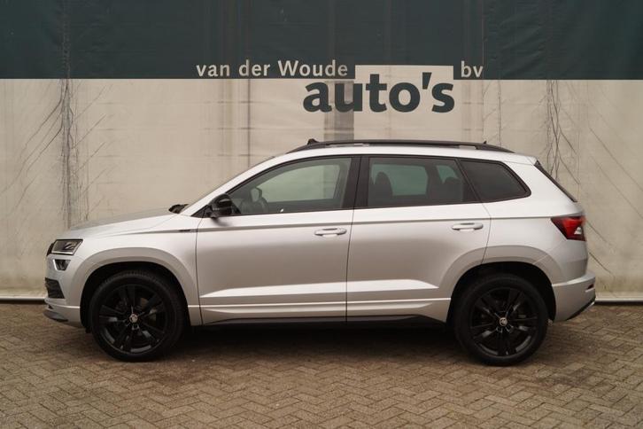 Skoda Karoq 1.5 TSI 150pk DSG Sportline -PANO-LED-ECC-TREKHA, Auto's, Skoda, Bedrijf, Karoq, ABS, Achteruitrijcamera, Adaptieve lichten
