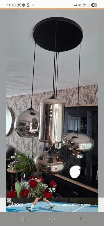 Mooie smoke hanglamp  beschikbaar voor biedingen