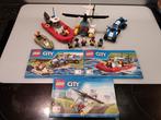 Lego City 60086 Brandweer Helikopter & Boot, Kinderen en Baby's, Speelgoed | Duplo en Lego, Ophalen of Verzenden, Zo goed als nieuw