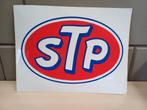 Grote STP Oil sticker / olie racing, Auto of Motor, Ophalen of Verzenden, Zo goed als nieuw