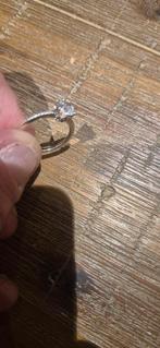 Pandora Ring Maat 54, Sieraden, Tassen en Uiterlijk, Ringen, Ophalen of Verzenden, Zo goed als nieuw, 17 tot 18, Met edelsteen