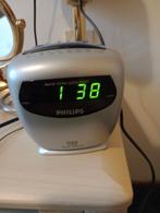 Philips Dual alarm klok radio, Witgoed en Apparatuur, Wekkers, Gebruikt, Digitaal, Ophalen