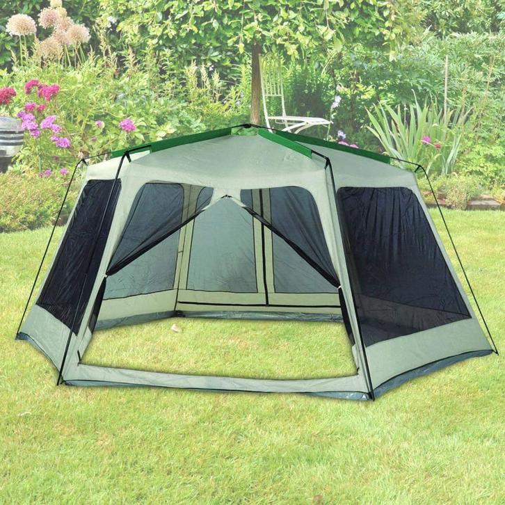 Chique Pavillon / Partytent /Campeertent. 420 x 255 cm., Tuin en Terras, Partytenten, Nieuw, Paviljoen, Minder dan 5 meter, Ophalen of Verzenden