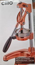 Cilio handmatige citruspers koper, Witgoed en Apparatuur, Juicers, Ophalen of Verzenden, Zo goed als nieuw, Handmatig, Citruspers