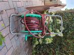 Tuinslang 20 meter op karretje. Met Gardena koppelstukken, Ophalen, Gebruikt
