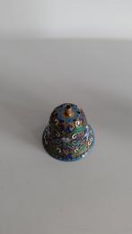 Vintage cloisonne bell. Alleen de klok., Antiek en Kunst, Antiek | Koper en Brons, Ophalen of Verzenden