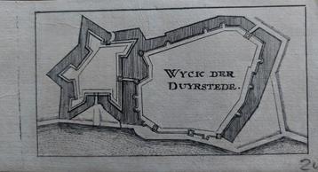 14 / Plattegrond van Wijk bij Duurstede beschikbaar voor biedingen
