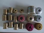 Garen metallic 18 rollen, Hobby en Vrije tijd, Naaien en Fournituren, Ophalen, Nieuw, Overige typen