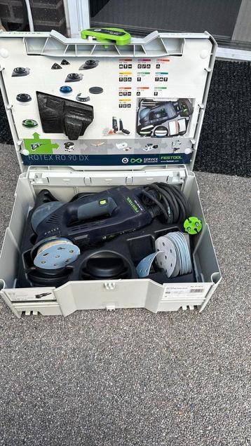 Festool rotex ro 90 DX FEQ plus  schuurmachine  beschikbaar voor biedingen
