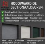 Actie! Sectionaaldeuren / garagedeuren in wit of antraciet !, Kunststof, Verzenden, 120 cm of meer, 200 tot 215 cm