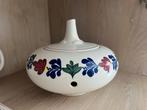 Boerenbont Uienpot, Ophalen, Porselein of Keramiek, Mand, Rond