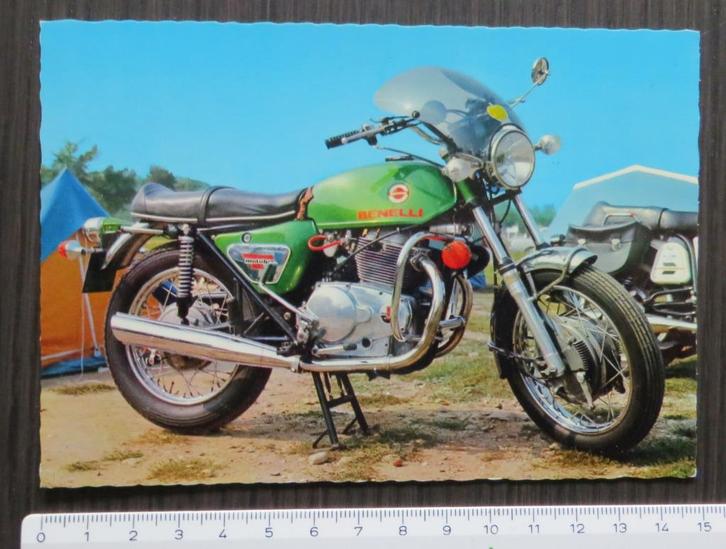 Ansichtkaart Benelli 650 Tornado - Italiaans (jaren 70), Motoren, Accessoires | Overige, Zo goed als nieuw, Verzenden