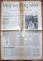 Simon Carmiggelt in "Vrij Nederland" - 6 november 1948., Ophalen of Verzenden, Gelezen