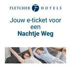 Fletcher hotel bon 1 nacht 2p, Tickets en Kaartjes, Twee personen, 1 overnachting