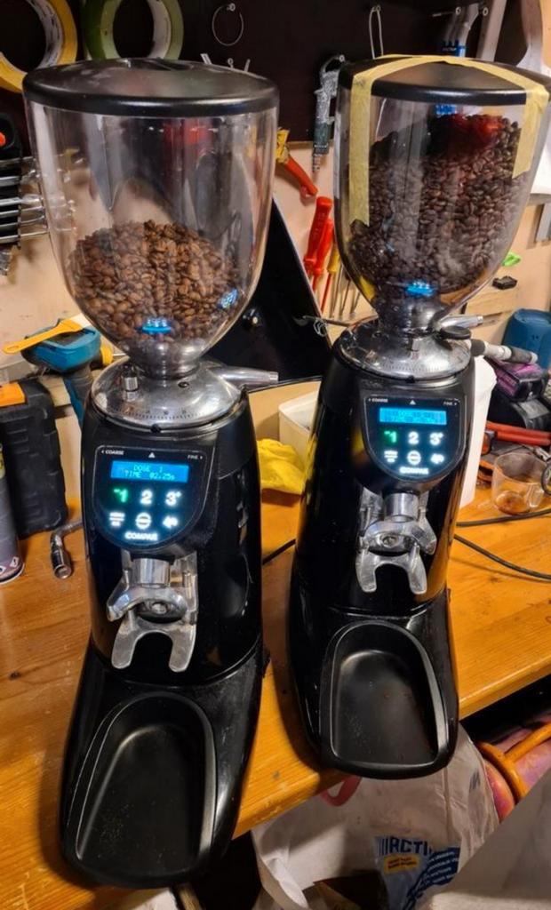 Compak Coffee Grinder E6 Essential OD Black, Witgoed en Apparatuur, Koffiemachine-accessoires, Zo goed als nieuw, Ophalen of Verzenden