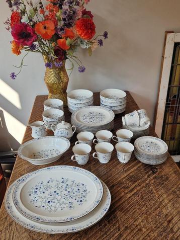 Vintage Servies noritake, Ivory China, decor "serene Garden" beschikbaar voor biedingen