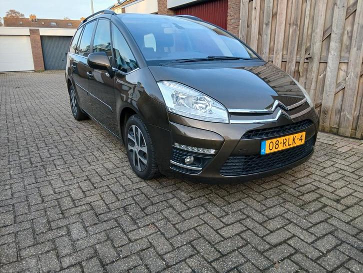 Citroën C4 Grand Picasso 1.6 THP 2011, Auto's, Citroën, Particulier, C4 (Grand) Picasso, Benzine, MPV, Automaat, Bruin, Zwart