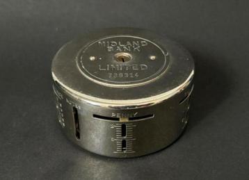 Vintage Spaarpot Midland Bank beschikbaar voor biedingen