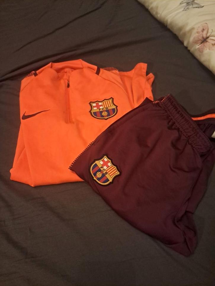 FC Barcelona Trainingspak Maat S, Kleding | Heren, Sportkleding, Ophalen of Verzenden