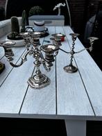 2 vintage kandelaren, Ophalen of Verzenden, Overige materialen